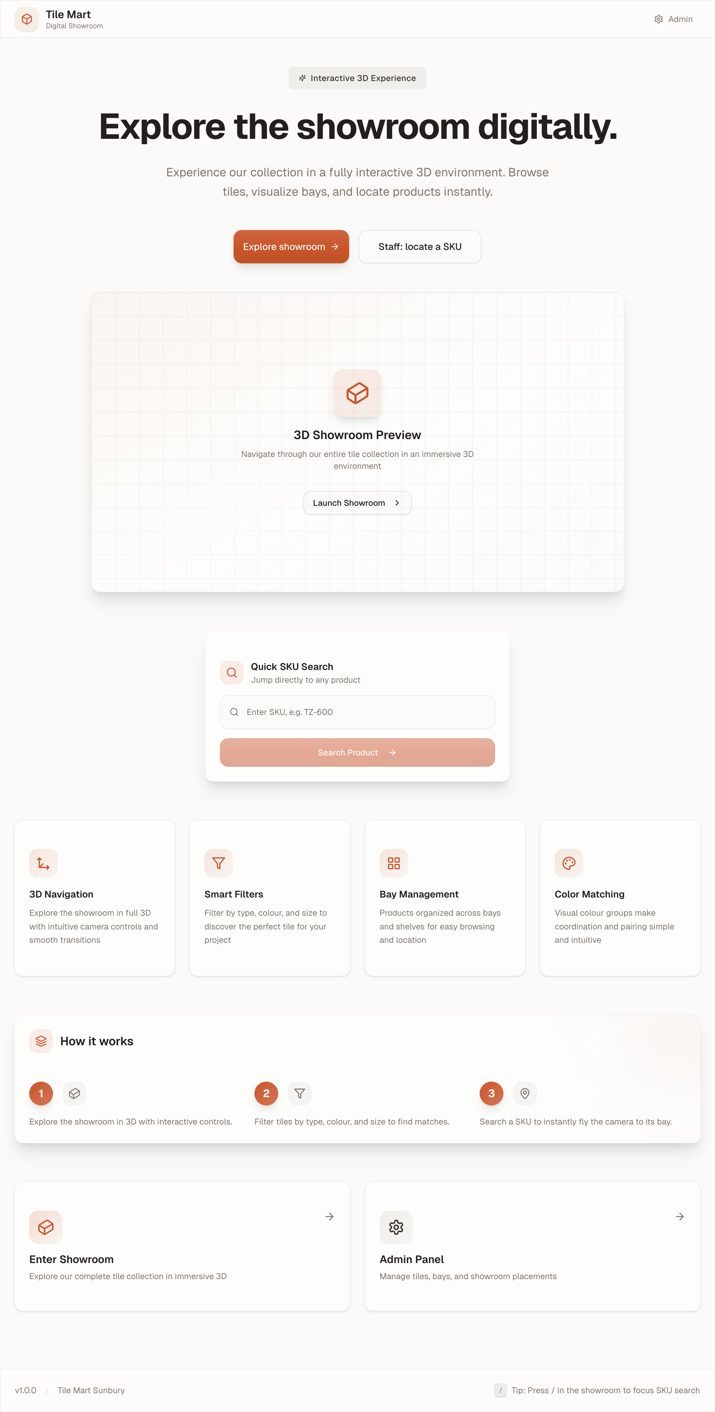 TileMart 3D Digital Showroom project thumbnail